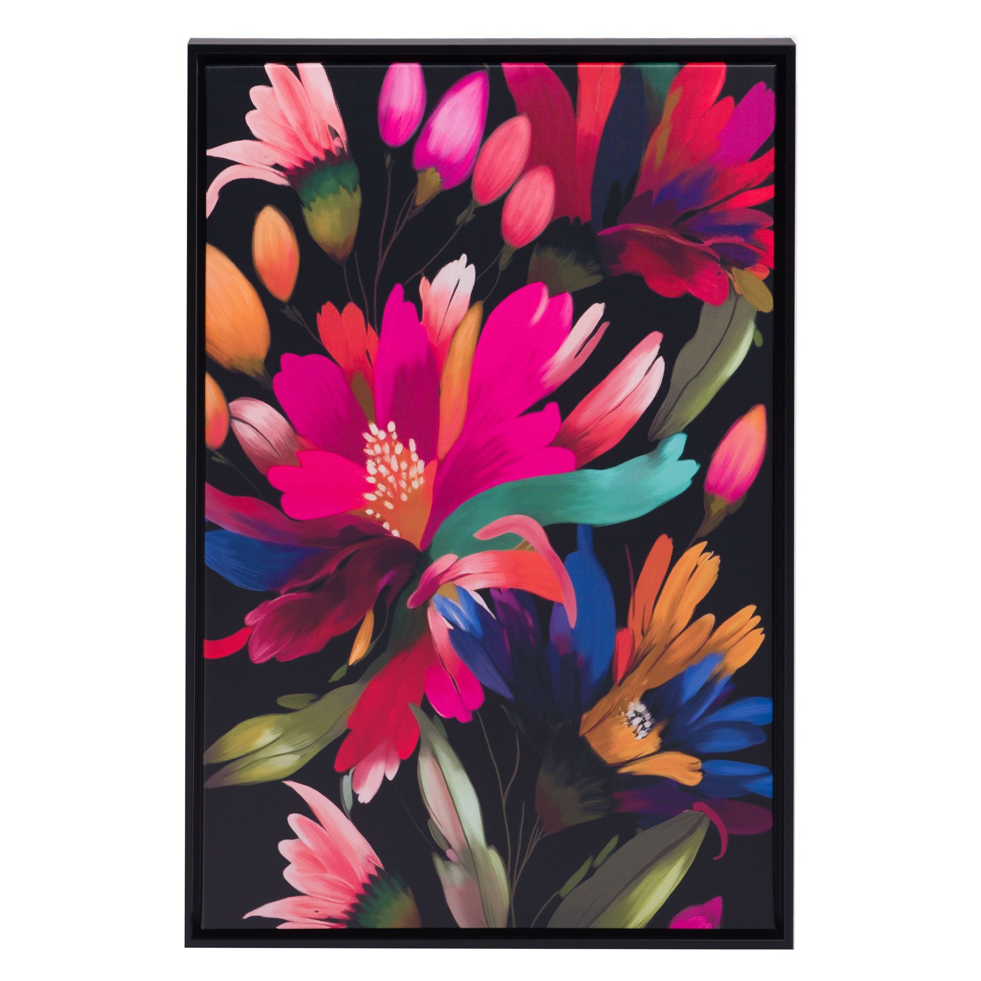 169964 (1) Toile fleurie colors 60x90cm amadeus